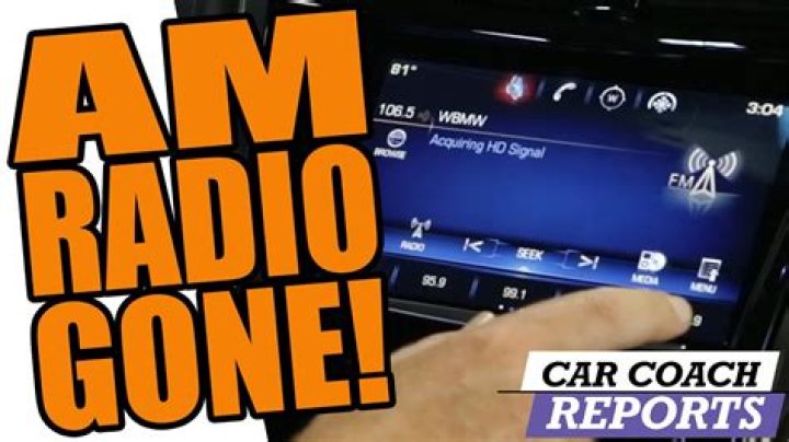 AM Radio Could Disappear From Cars Entirely: "Loss of American Culture"
