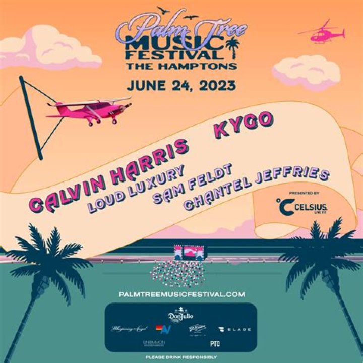 Calvin Harris & Kygo To Headline Palm Tree Music Festival – The Hamptons
