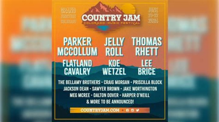 Country Jam Colorado Reveals Star-Studded Lineup With Jelly Roll, Thomas Rhett And More