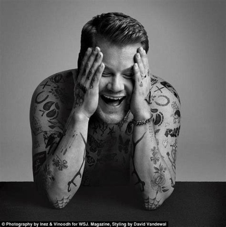 Does James Corden Have Tattoos?