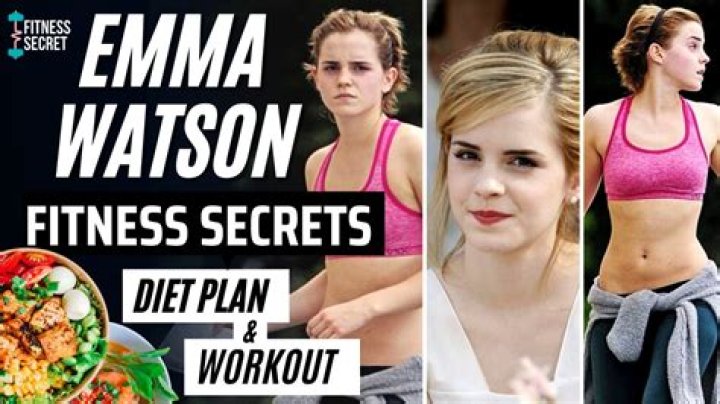 Emma Watson Diet Plan Workout Routine