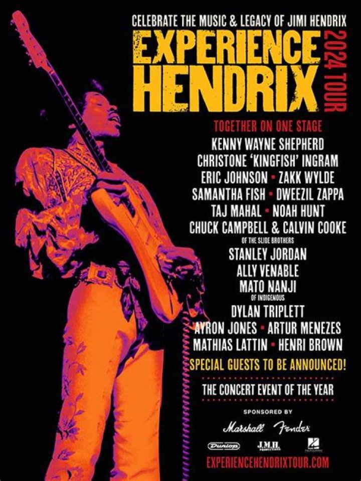 Hire Experience Hendrix for a Corporate Event or Performance Booking.