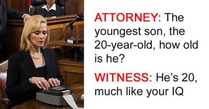 20 Hilarious Things Actually Said in Court — Best Life