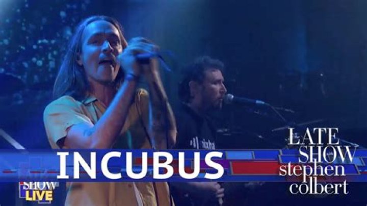 Incubus Performs Drive On The Late Show With Stephen Colbert