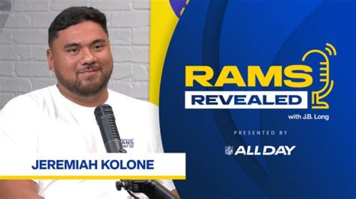 Jeremiah Kolone Bio, Age, Net Worth, Salary, NFL Draft, Stats, Married, & Wife