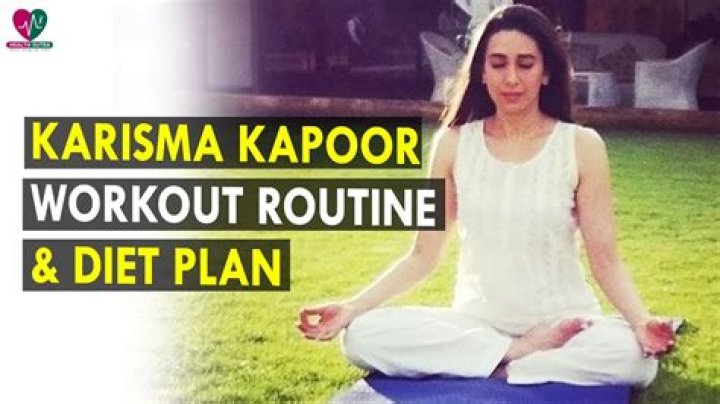 Karisma Kapoor Diet Plan and Workout Routine