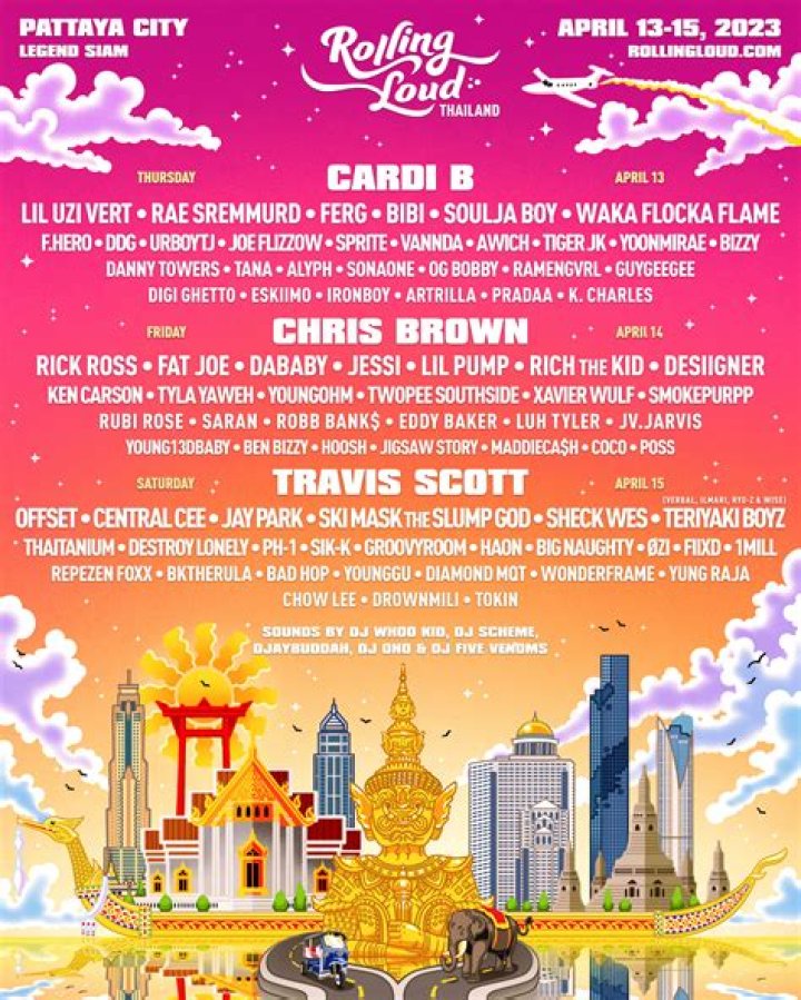 Lineup Announced For Rolling Loud L.A.