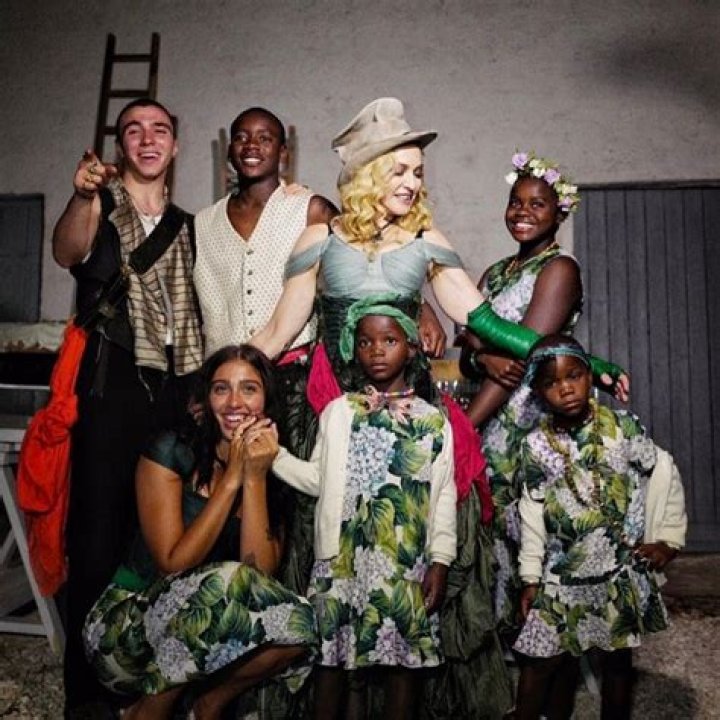 Madonna Just Posted a Rare Photo of Her Big, Happy Family