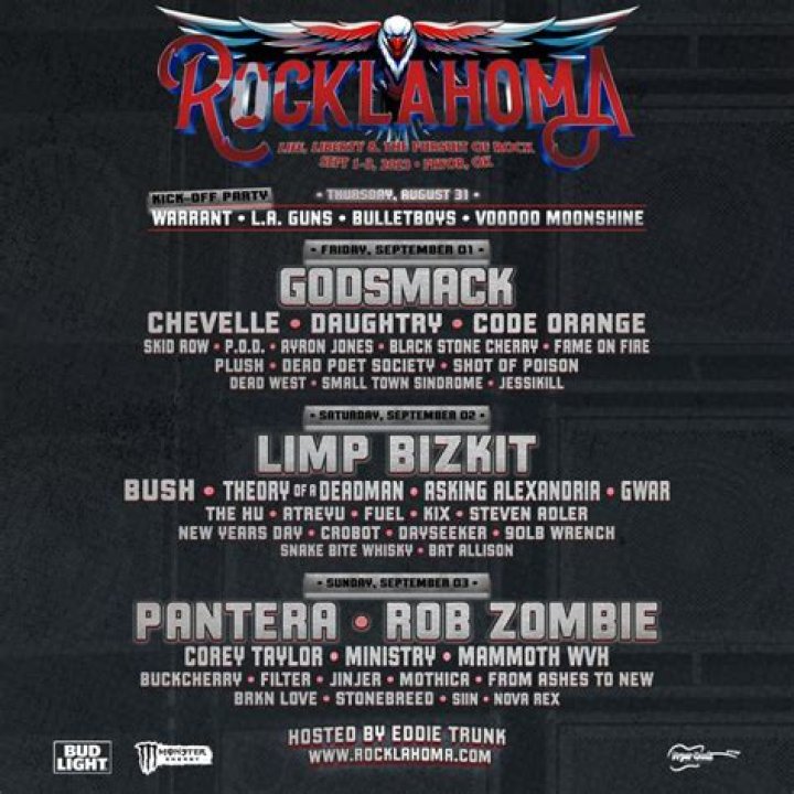More Than 60,000 Fans Turned Out For Rocklahoma 2023