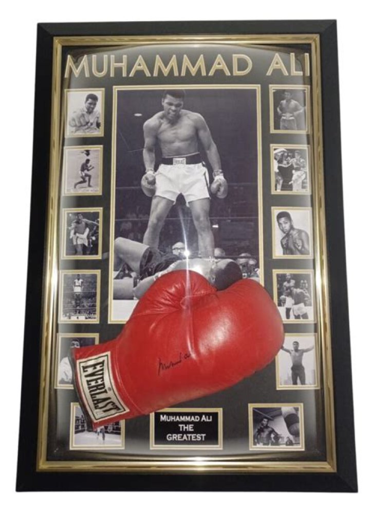 Muhammad Ali's Boxing Gloves Just Got Sold For A Lot Of Money