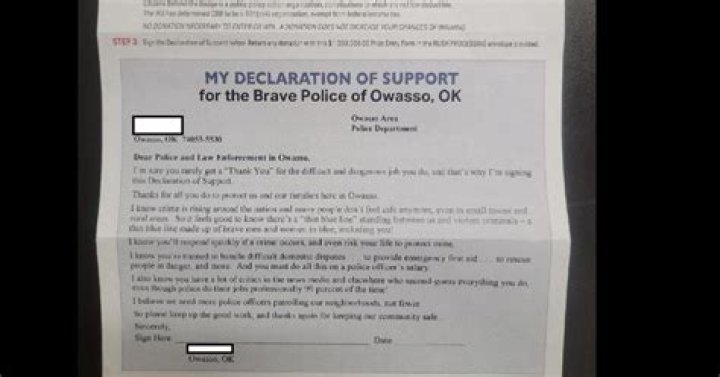 If You Get This Message in the Mail, It's a Scam, Police Warn