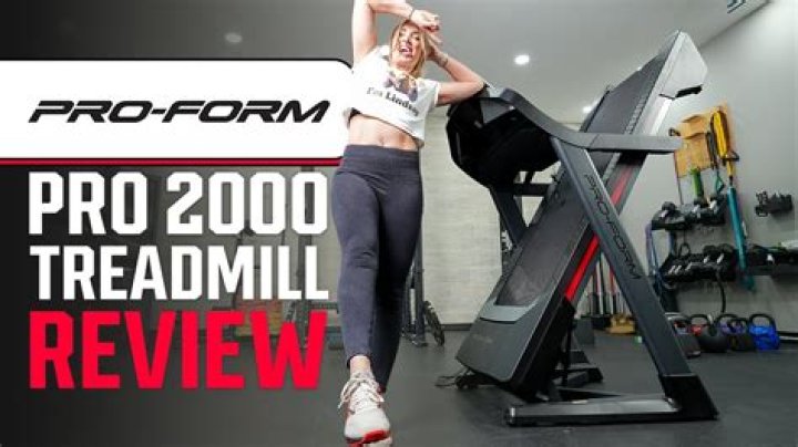 ProForm Pro 2000 Treadmill Review