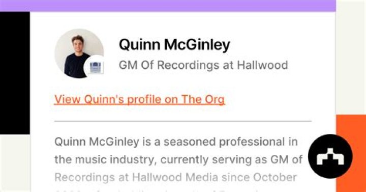 Quinn McGinley Promoted Named General Manager Of Hallwood Recordings
