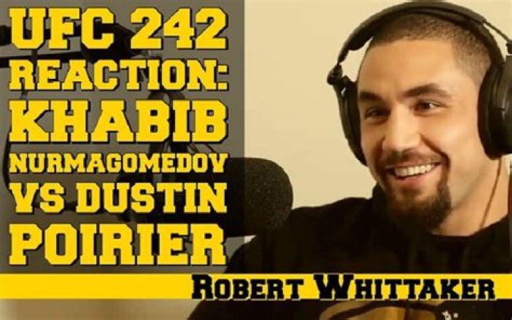 
Robert Whittaker Predicts UFC 254 Title Bout Headlining Khabib Nurmagomedov Vs Justin Gaethje