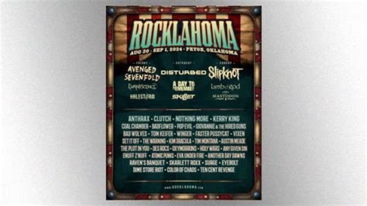 Rocklahoma To Bring The '80s To Oklahoma