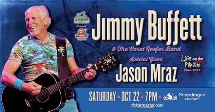 Snapdragon Stadium To Make Its Concert Debut With Jimmy Buffett And Jason Mraz In October