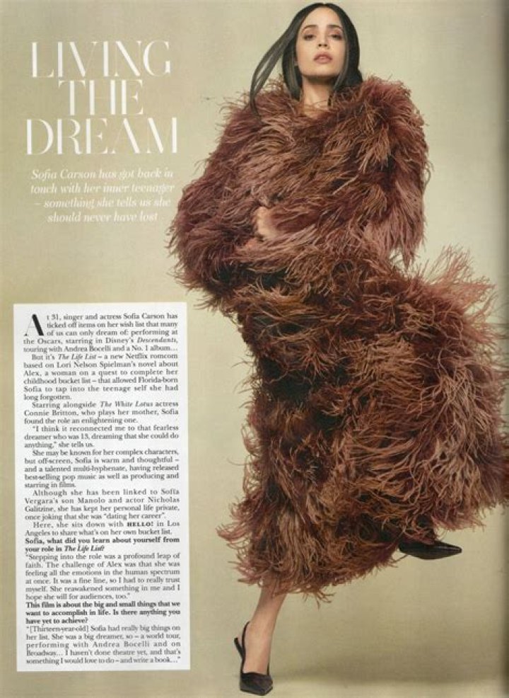 Sofia Carson Height, Weight, Age, Boyfriend, Family, Facts, Biography