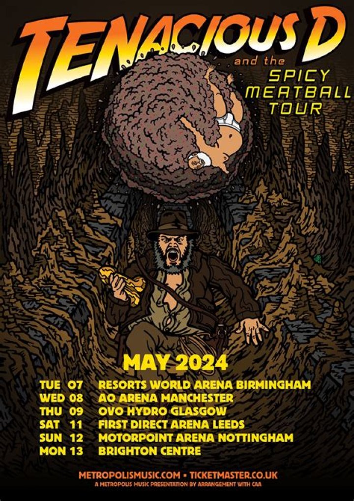 Tenacious D Announces Special Run of Fall Shows Extending The ‘Spicy Meatball Tour’