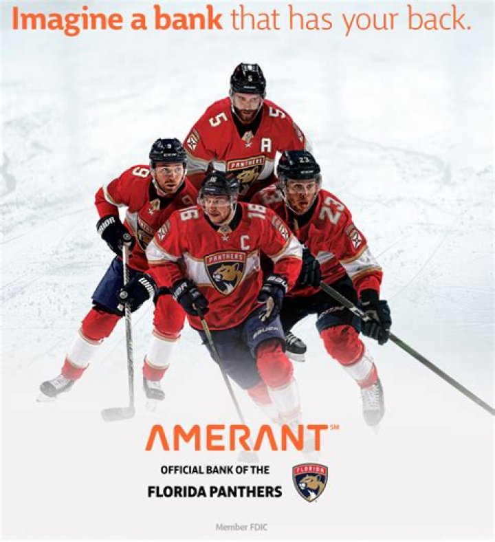 The Florida Panthers Strike A New Naming Rights Deal With Amerant Bank