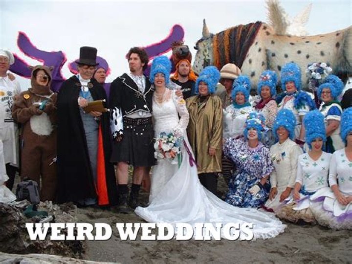 27 Weirdest Themed Weddings That Actually Happened