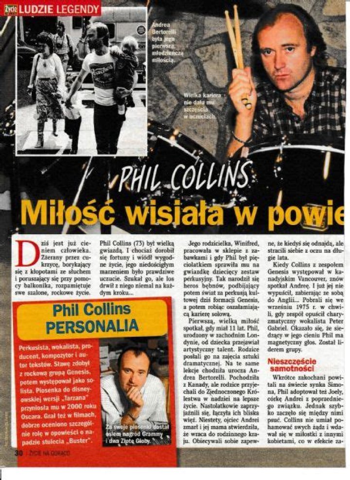 Who is Phil Collins Dating Now?