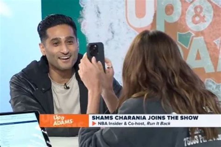 Who is Shams Charania Dating Now
