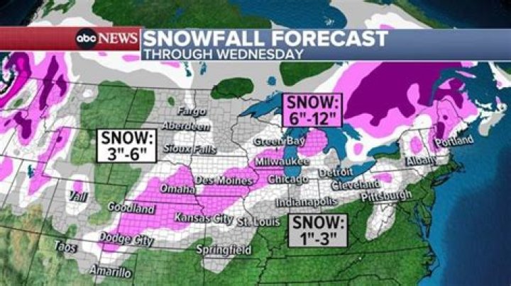 Second Winter Storm Could Dump Another 8 Inches of Snow on These Regions
