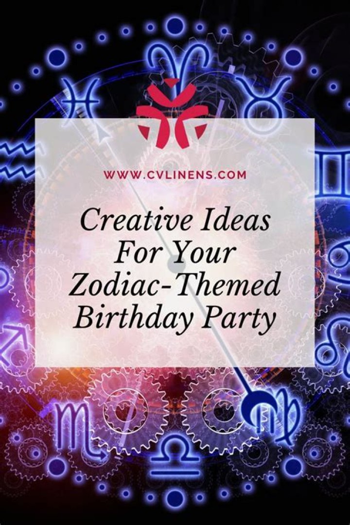 The Theme Party You Should Throw Based on Your Zodiac Sign